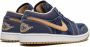 Jordan Air 1 Low sneakers rubber canvas Stof 10.5 Blauw - Thumbnail 3