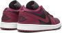 Jordan Air 1 low top sneakers dames rubber leer nylon 11.5 Paars - Thumbnail 3