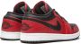Jordan Air 1 low top sneakers rubber leer Polyester 10.5 Rood - Thumbnail 3