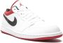 Jordan Air 1 low top sneakers rubber leer Stof 12.5 Wit - Thumbnail 2