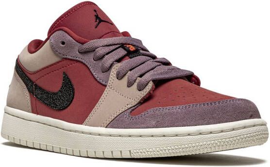 Jordan Air 1 low-top sneakers Zwart