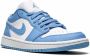 Jordan Air 1 Low UNC sneakers Blauw - Thumbnail 2