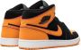 Jordan "Air 1 Mid Black Orange sneakers" Oranje - Thumbnail 3