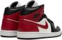 Jordan Air 1 Mid "Black Toe" sneakers Wit - Thumbnail 3