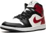 Jordan Air 1 Mid "Black Toe" sneakers Wit - Thumbnail 4