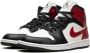 Jordan Air 1 Mid "Black Toe" sneakers Wit - Thumbnail 5