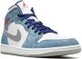 Jordan Air 1 Mid 'French Blue' sneakers Blauw - Thumbnail 2