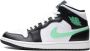 Jordan Air 1 Mid "Green Glow" sneakers Zwart - Thumbnail 5