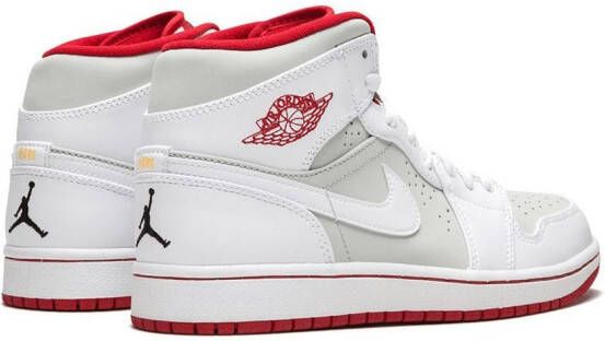Jordan Air 1 Mid hoge sneakers Wit