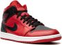 Jordan "Air 1 Mid Reverse Bred sneakers" Zwart - Thumbnail 2