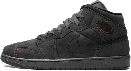 Jordan Air 1 Mid SE Craft "Dark Smoke Red" sneakers Grijs