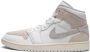 Jordan "Air 1 Mid SE Craft Tech Grey sneakers" Beige - Thumbnail 5