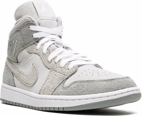 Jordan Air 1 Mid SE "Grey Fleece" sneakers Grijs