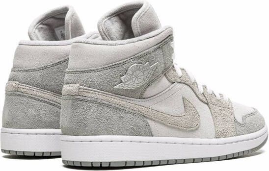 Jordan Air 1 Mid SE "Grey Fleece" sneakers Grijs