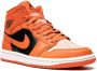 Jordan Air 1 Mid SE "Orange Black" sneakers Oranje - Thumbnail 2