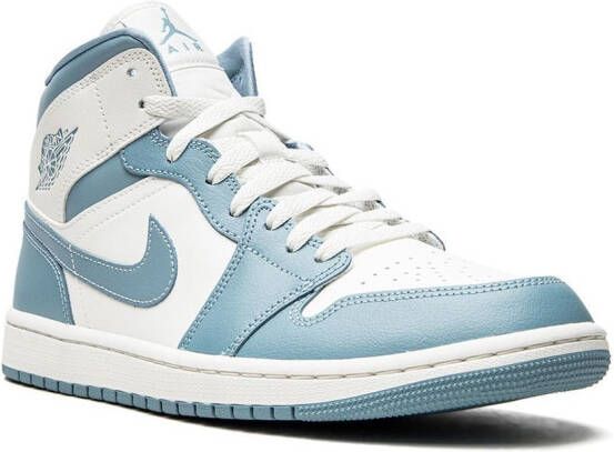 Jordan Air 1 Mid "UNC" sneakers Blauw