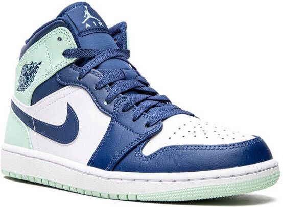 Jordan Air 1 Mid "Blue Mint" sneakers Blauw