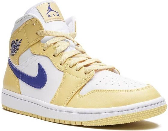 Jordan Air 1 Mid "Lemon Wash" sneakers Geel