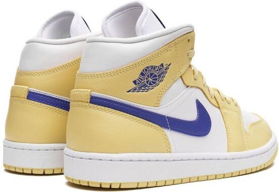 Jordan Air 1 Mid "Lemon Wash" sneakers Geel