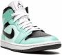 Jordan Air 1 Mid sneakers dames rubber leer nylon 10.5 Groen - Thumbnail 2