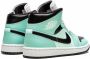 Jordan Air 1 Mid sneakers dames rubber leer nylon 10.5 Groen - Thumbnail 3