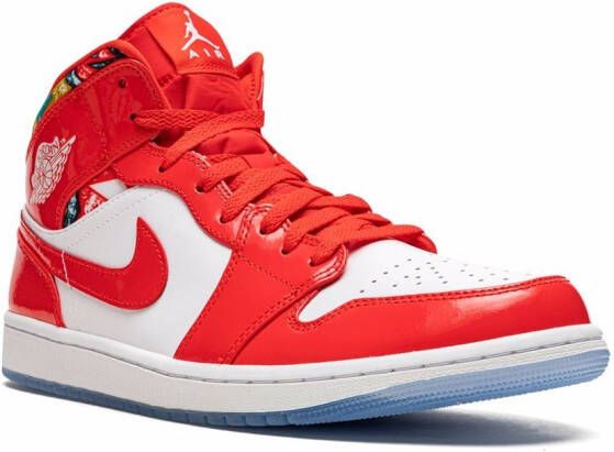 Jordan Air 1 Mid sneakers Rood