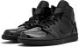 Jordan Air 1 Mid sneakers Zwart - Thumbnail 2