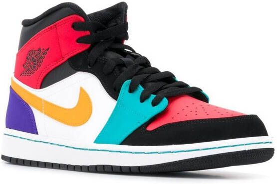 Jordan Air 1 Mid sneakers Zwart