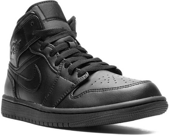 Jordan Air 1 Mid sneakers Zwart