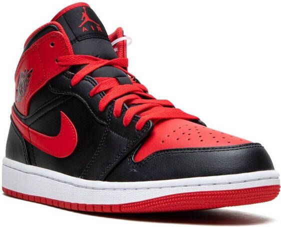 Jordan Air 1 Mid sneakers Zwart