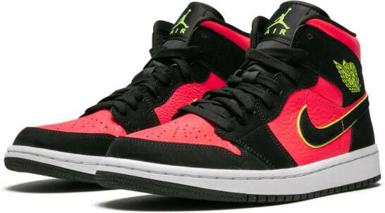 Jordan Air 1 Mid sneakers Zwart