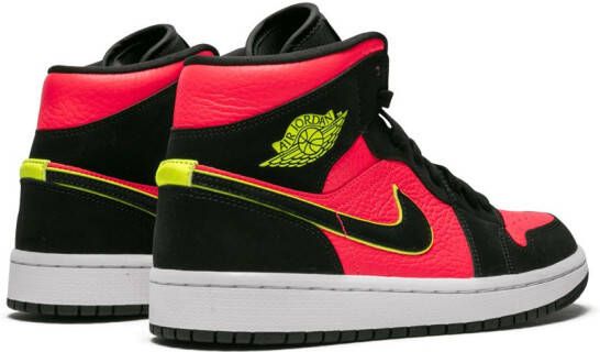 Jordan Air 1 Mid sneakers Zwart