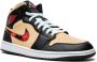 Jordan "Air 1 Mid Tartan Swoosh sneakers " Zwart - Thumbnail 2