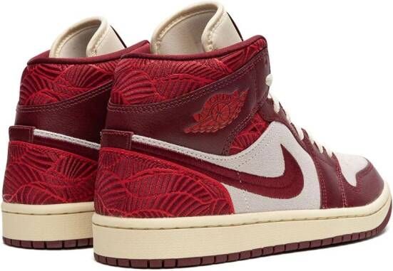 Jordan "Air 1 Mid Tiki Leaf sneakers" Rood