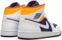 Jordan "Air 1 mid-top Royal Blue Laser Orange sneakers" Blauw - Thumbnail 3