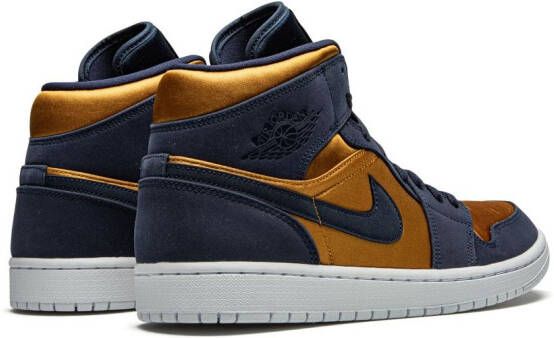 Jordan Air 1 mid-top sneakers Blauw