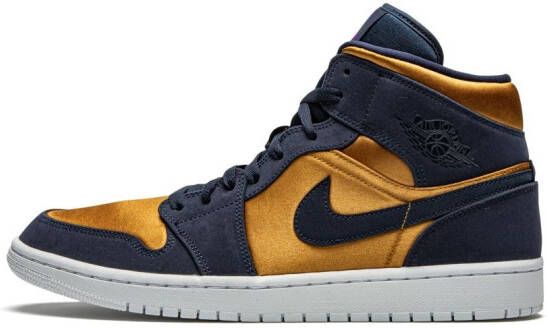 Jordan Air 1 mid-top sneakers Blauw