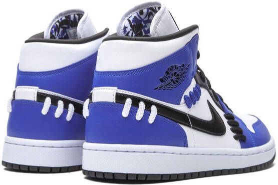 Jordan Air 1 mid-top sneakers Blauw