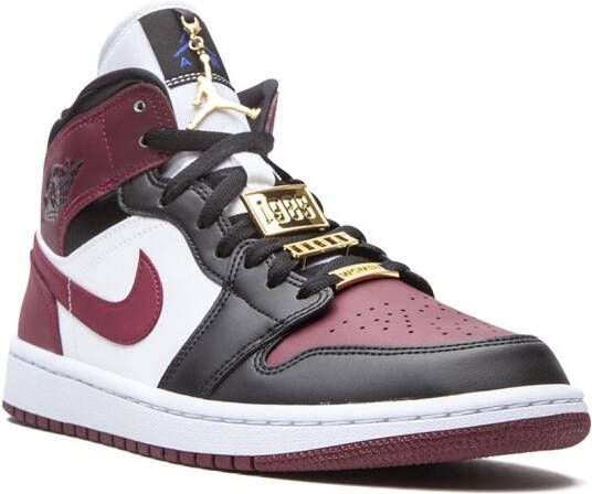 Jordan Air 1 mid-top sneakers Rood