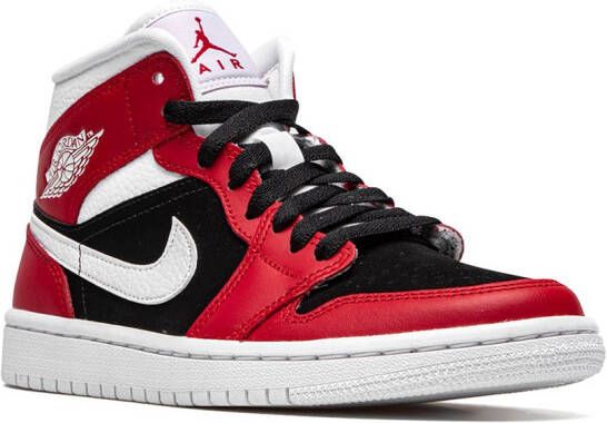 Jordan Air 1 mid-top sneakers Rood