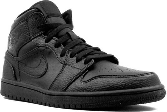 Jordan Air 1 mid-top sneakers Zwart