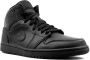 Jordan Air 1 mid-top sneakers Zwart - Thumbnail 2