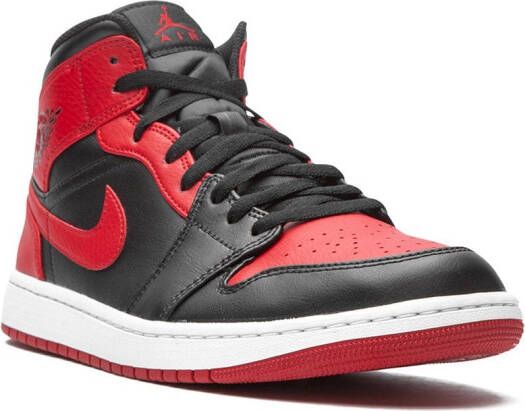 Jordan Air 1 Mid "Banned 2020" sneakers Zwart