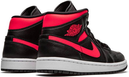 Jordan Air 1 mid-top sneakers Zwart