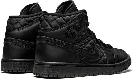 Jordan Air 1 mid-top sneakers Zwart