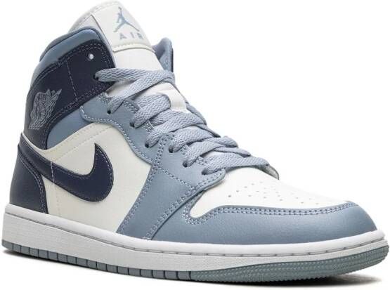 Jordan Air 1 Mid "Two-Tone Blue" sneakers Blauw