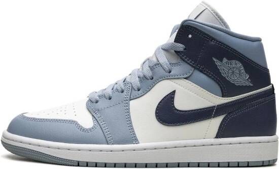 Jordan Air 1 Mid "Two-Tone Blue" sneakers Blauw