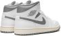 Jordan Air 1 Mid "White Stealth Grey sneakers Wit - Thumbnail 3