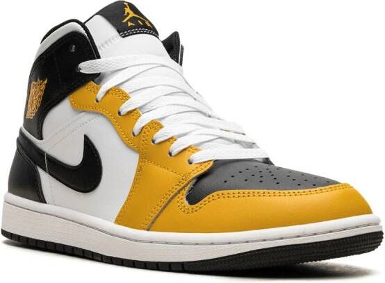 Jordan Air 1 Mid "Yellow Ochre" sneakers Geel