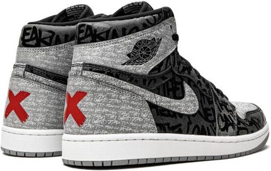 Jordan "Air 1 OG Rebellionaire high-top sneakers" Zwart